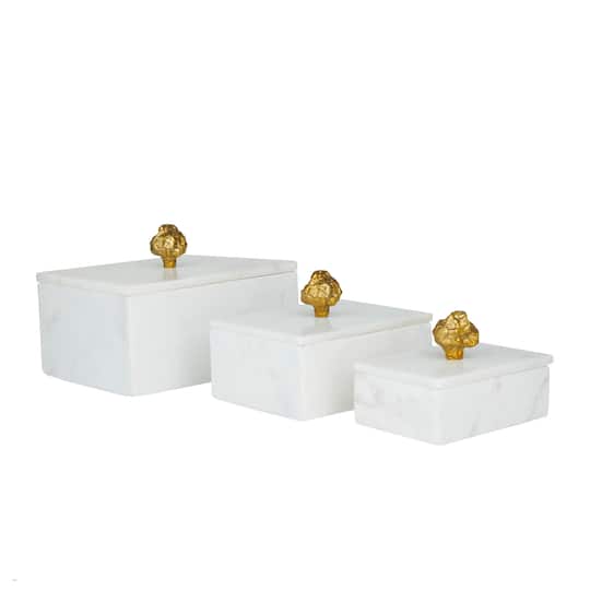 White Marble Glam Box Set